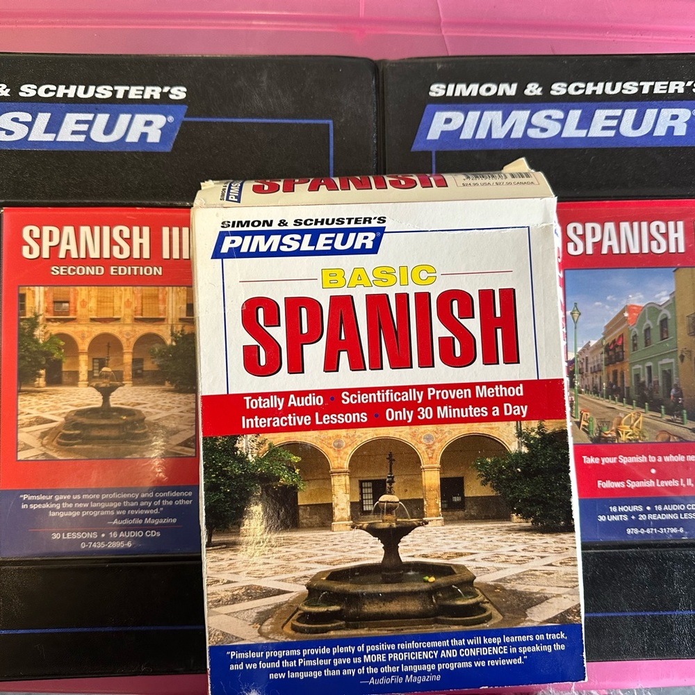 Pimsleur Spanish Audio CD Sets